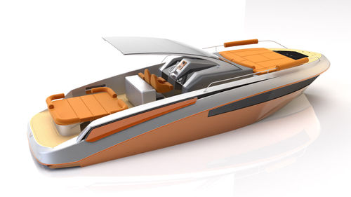 舷内快艇 - 38 WEEK END - ERYD YACHTS - 双引擎 / 开放式 / 双控制台