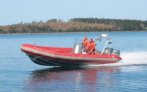 舷外充气艇 - 23' RHIB - ABCO Industries Limited - 双引擎 / 半硬式 / 中央控制台
