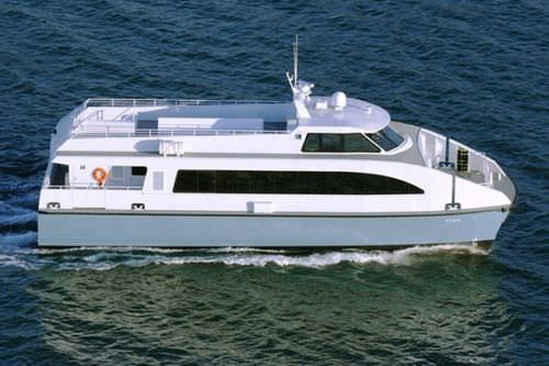 专业客船 York All American Marine 双体船 舷内 铝制