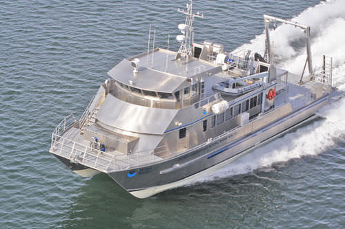 双体船海洋学研究船 - R/V Manta - All American Marine - 铝制