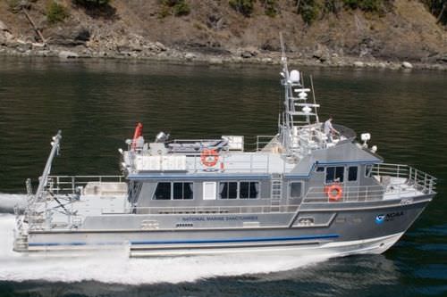 科考船专业船 - R/V Fulmar - All American Marine - 双体船 / 舷内 / 铝制