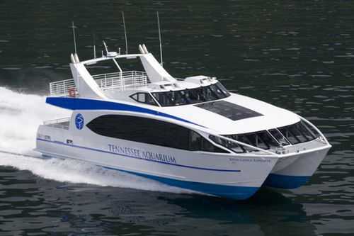 客船专业船 - River Gorge Explorer  - All American Marine - 双体船 / 舷内 / 铝制