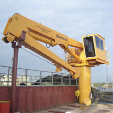 船舶起重机 - KB - Appleton Marine Inc - 甲板 / 折臂式