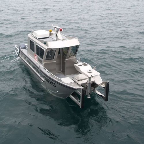 水文地理研究船专业船 - 2409-CTC | LabCat - Armstrong Marine - 双体船 / 舷外 / 铝制
