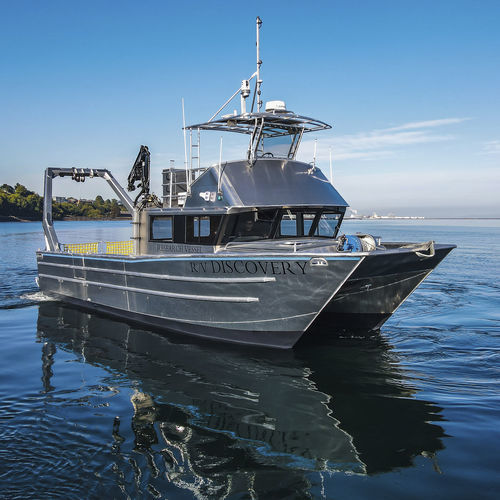 水文地理研究船专业船 - 4416-CTC | LabCat - Armstrong Marine - 双体船 / 舷内 / 铝制