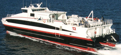 双体船载人渡轮 - SALTEN & STEIGTIND - Austal USA - 高速