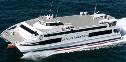 双体船载车渡轮 - FARES AL SALAM - Austal USA - 高速