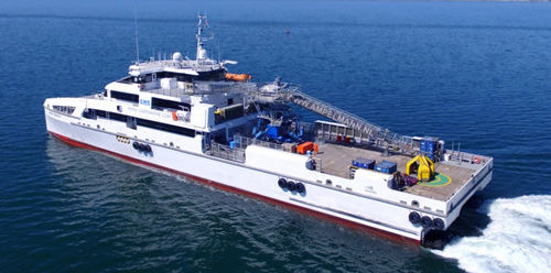 船员转运近海服务船 - EXPRESS 70 - Austal USA - 双体船 / 高速