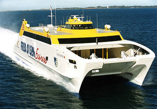 双体船载车渡轮 - BOCAYNA EXPRESS - Austal USA - 高速