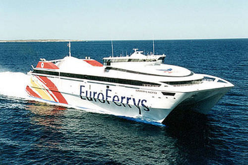 Ro-Pax载车渡轮 - EUROFERRYS PACIFICA  - Austal USA - 双体船 / 高速