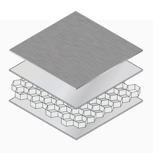 船用隔断夹芯板 - AYRLITE® 2034 - Ayres Composite Panels - 蜂窝铝 / 不锈钢