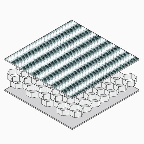 船用隔断夹芯板 - SONIUM® CORR - Ayres Composite Panels - 蜂窝铝 / 铝