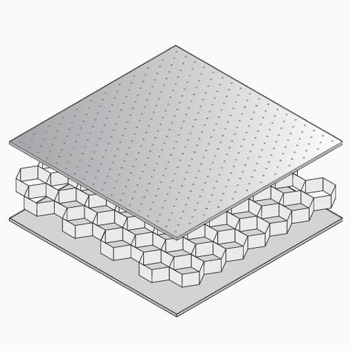 船用隔断夹芯板 - SONIUM® FLAT - Ayres Composite Panels - 蜂窝铝 / 铝