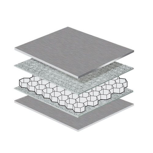 船用隔断夹芯板 - AYRLITE® 2031  - Ayres Composite Panels - 蜂窝铝 / 铝 / 不锈钢