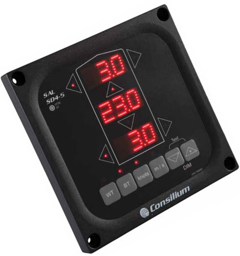 船舶速度计程仪 - SAL T2E - Consilium Marine & Safety - 数字 / 两轴式
