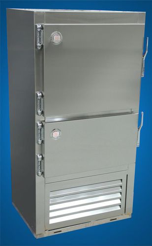 船用冷藏冷冻柜 - R6F3-2M-ADS / R6F3-2M-SN  - Cospolich Refrigerator Co - 独立式 / 前端装载 / 不锈钢