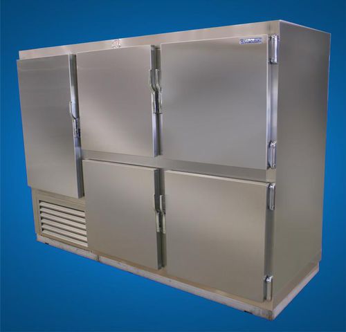 船舶冷冻柜 - F75-2M-ADS / F74-2M-SN  - Cospolich Refrigerator Co - 直立式 / 不锈钢