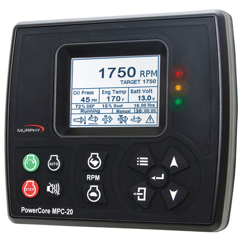 船用操纵面板 - PowerCore® MPC-20 - FW Murphy - 发动机 / 带报警器