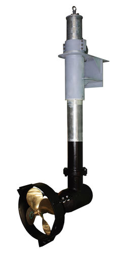 方位角推进器 - Barge Tsunami - Hydraulic Marine Systems, Inc. - 船舵 / 甲板安装式 / 专业用途船