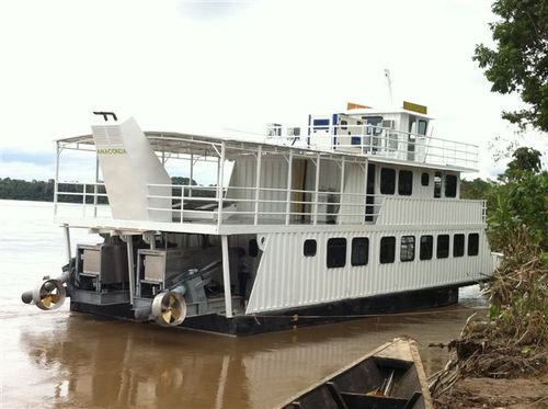 方位角推进器 - Silver Tsunami® - Hydraulic Marine Systems, Inc. - 船舵 / 甲板安装式 / 驳船用