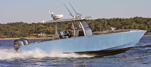 舷外敞开艇 - 32 FEARLESS - Metal Shark Aluminum Boats - 双引擎 / 中央控制台 / 休闲