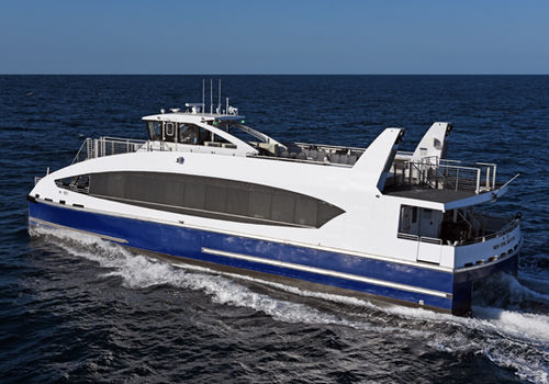 双体船载人渡轮 - Metal Shark Aluminum Boats