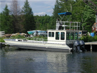 工作驳船专业船 - Bullnose 30SV  - Metalcraft Marine Inc - 舷外 / 铝制