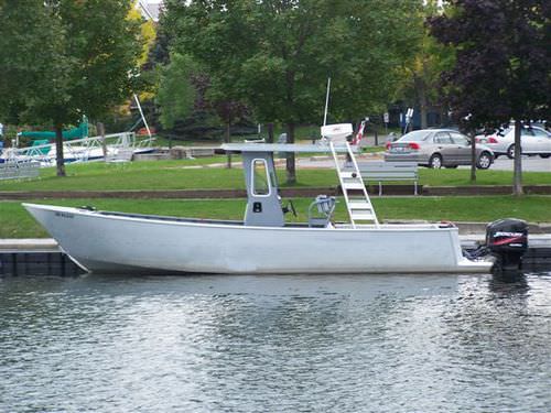 作业船专业船 - Kingfisher 29 - Metalcraft Marine Inc - 舷外 / 铝制