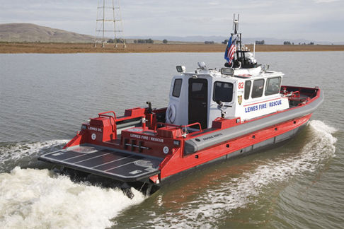 救生船专业船 - M1 - 44' - Moose Boats, Inc. - 消防船 / 双体船 / 舷内喷水式推进器