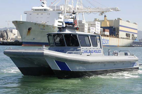 巡逻艇专业船 - M2 - 37' - Moose Boats, Inc. - 双体船 / 舷内喷水式推进器 / 柴油