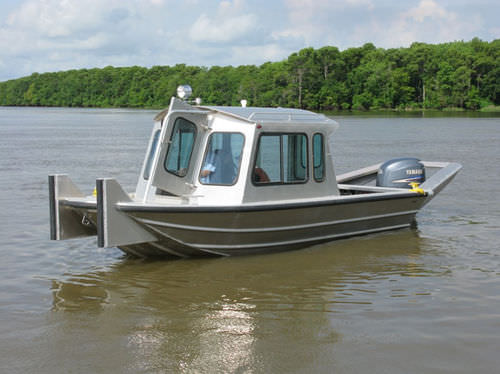 作业船专业船 - 2072VWB1 - Scully's Aluminum Boats - 舷外 / 铝制