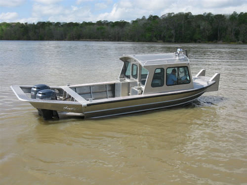 作业船专业船 - 2284VWB2 - Scully's Aluminum Boats - 舷外 / 铝制