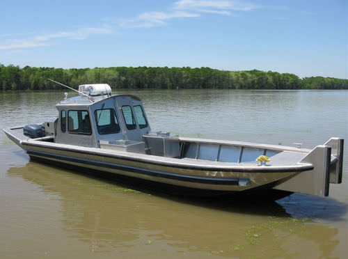 物流运输船专业船 - 3296DVWB2 - Scully's Aluminum Boats - 舷内 / 铝制
