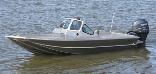 舷外海湾游艇 - 1872V - Scully's Aluminum Boats - 双控制台 / 钓鱼运动 / 铝制