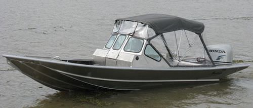 舷外敞开艇 - 2072V2 - Scully's Aluminum Boats - 双控制台 / 铝制