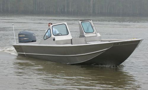 舷外敞开艇 - 2484DV3 - Scully's Aluminum Boats - 双控制台 / 铝制