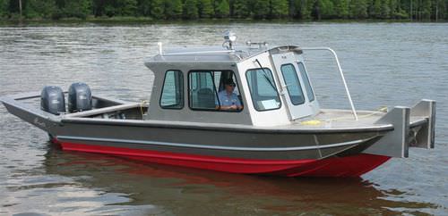 作业船专业船 - 2484DVWB2 - Scully's Aluminum Boats - 舷外 / 铝制