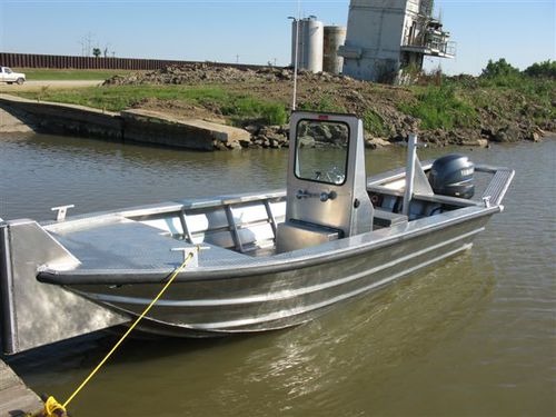 作业船专业船 - 2072VWB2 - Scully's Aluminum Boats - 舷外 / 铝制