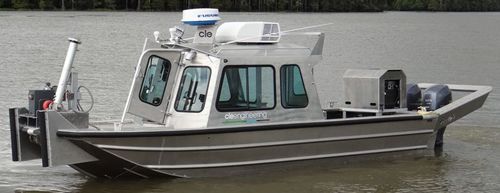 作业船专业船 - 2484VWB2 - Scully's Aluminum Boats - 舷外 / 铝制