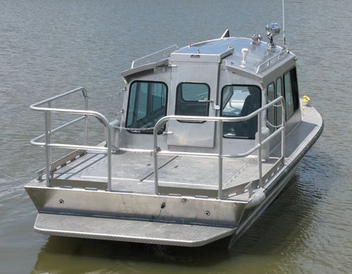 作业船专业船 - 2484DVWB2-W - Scully's Aluminum Boats - 舷内 / 铝制