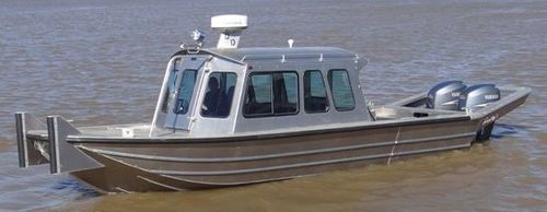 作业船专业船 - 2884VWB2 - Scully's Aluminum Boats - 舷外 / 铝制