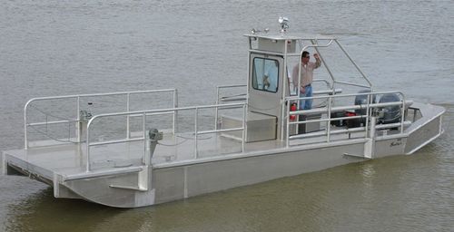 工作驳船专业船 - 2896BF2 - Scully's Aluminum Boats - 舷外 / 铝制