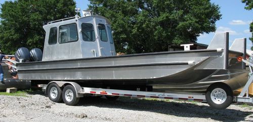 工作驳船专业船 - 3096BV - Scully's Aluminum Boats - 舷外 / 铝制