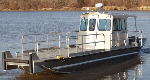 工作驳船专业船 - 3410BV - Scully's Aluminum Boats - 舷外 / 铝制
