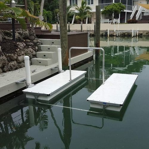 皮划艇下水坡道 - AccuDock - 独木舟漂浮