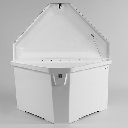 玻璃纤维收纳箱 - EC1830 / ECMINI - Dock Box Depot: Custom Fiberglass Accessories - 浮桥