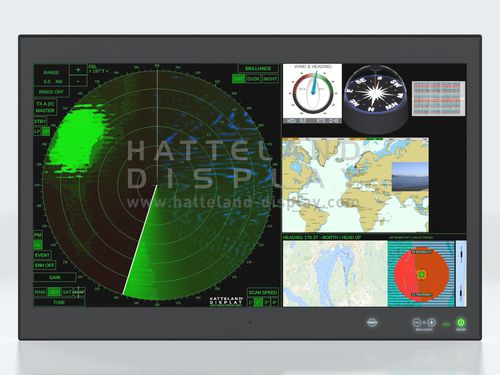 船舶显示器 - HD 32T22 MVD - Hatteland Display AS - 多功能 / PC / 导航系统