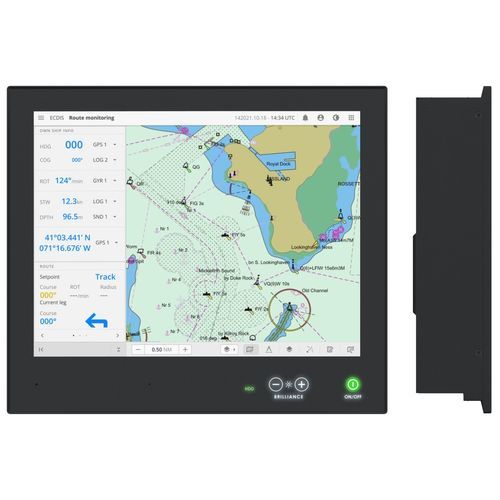 船舶平板电脑 - HD 15T26 MMC - Hatteland Display AS - 嵌入式 / 触摸屏 / IP66