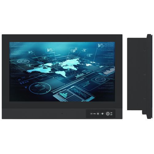 船舶平板电脑 - HD 16T30 MxA - Hatteland Display AS - 嵌入式 / 触摸屏 / IP66