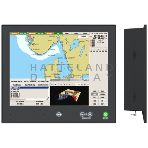 船舶显示器 - HD 15T21 STD - Hatteland Display AS - 多功能 / PC / 导航系统